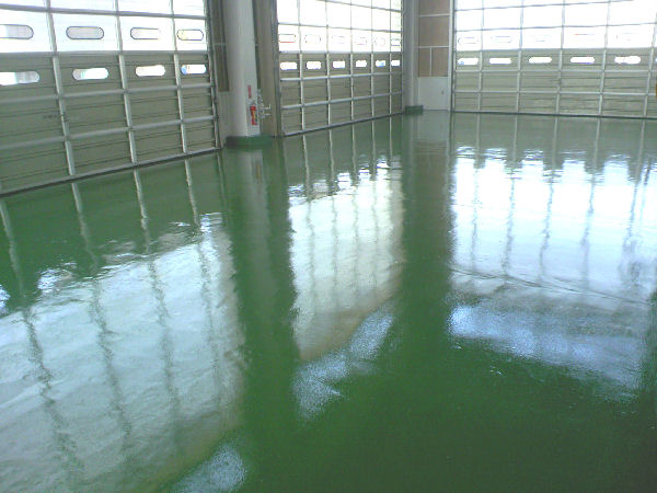 Concrete dust proof paint